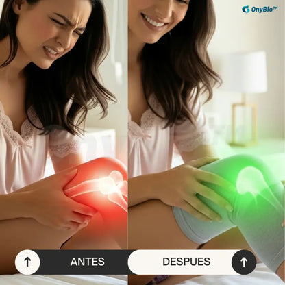 Onybio™ Rodillera de Compresión en Bambú Natural