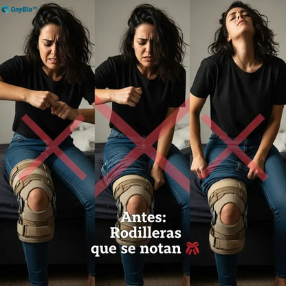 Onybio™ Rodillera de Compresión en Bambú Natural