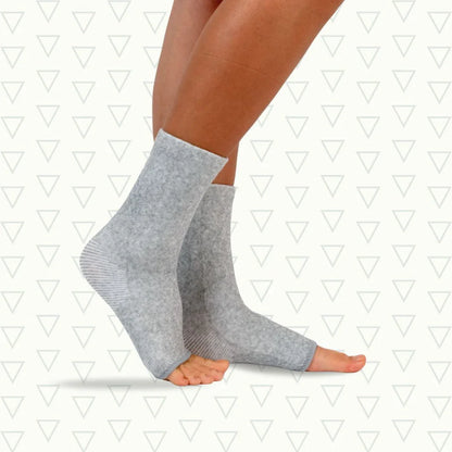 Calcetines de Compresión OnyBio™ de Bambú para Pies Cansados – Alivio Antifatiga y Soporte Plantar