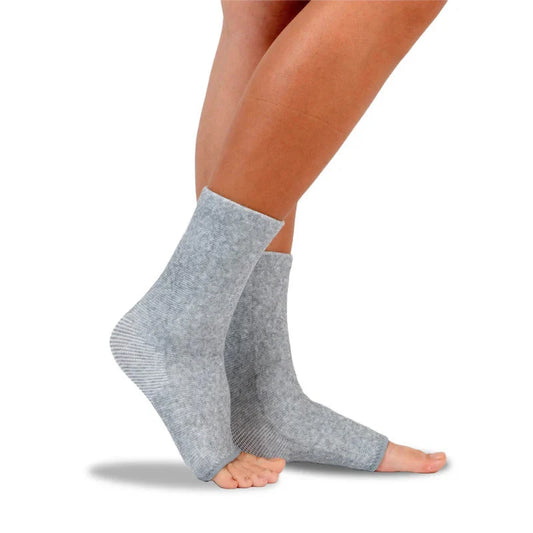 Calcetines de Compresión OnyBio™ de Bambú para Pies Cansados – Alivio Antifatiga y Soporte Plantar